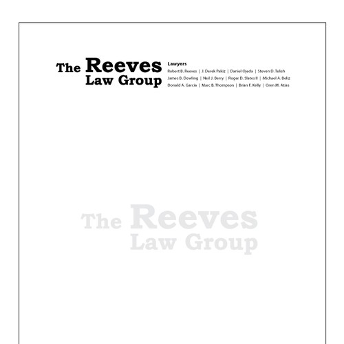 Design di Law Firm Letterhead Design di impress