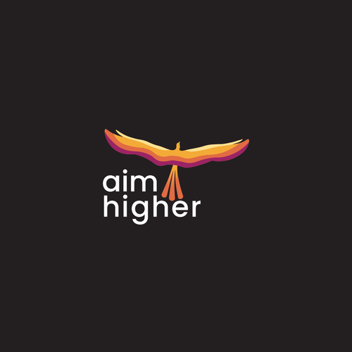 Alternotifさんのaim higherデザイン