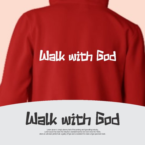 Walk With God Minimalist Luxury Logo for a Modern Faith & Fashion Brand Design by Atharalie