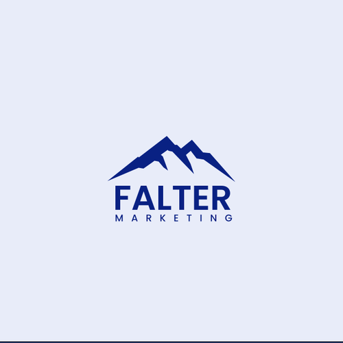 Falter Marketing Logo Design by pandapeot