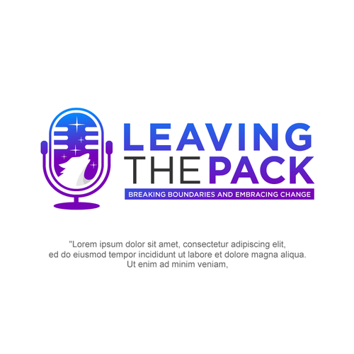 Leaving the Pack - Logo Design Contest Design by Art_Nesia™