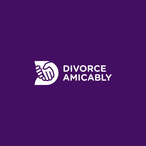 Logo for a new, healthy way for reasonable people to divorce Design by @GadjahDesign