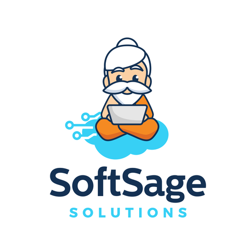 Wise cool sage doing next-gen technology consulting Design by Nandatama ✪