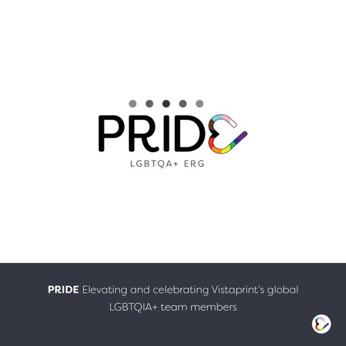 Logo for Pride (Global LGBTQ+ Employee Resource Group) Design by Creative Kindness