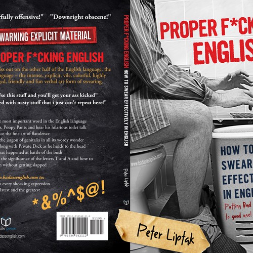 New book cover wanted for Exile Press' - "Proper F*cking English" Design by line14