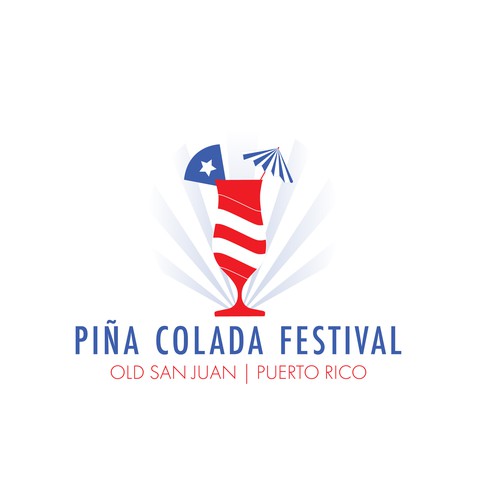 Piña Colada Festival Logo and Branding Package Design by Melanie Owubokiri