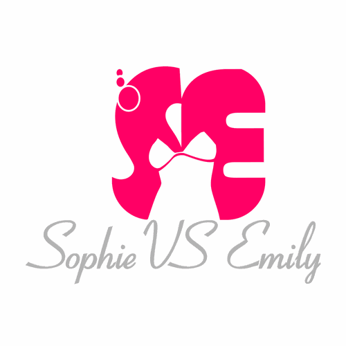 Create the next logo for Sophie VS. Emily Diseño de Gombes