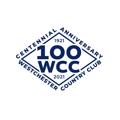 Design Centennial Anniversary Logo di Max.Mer