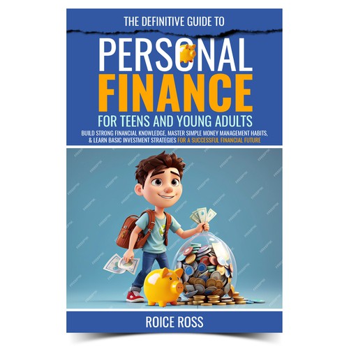 eBook Cover for Personal Finance for Teens and Young Adults Design by JeellaStudio