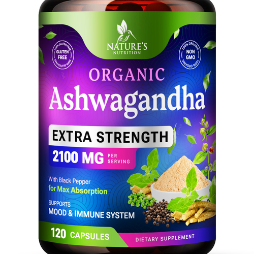 Ashwagandha Design Needed for Nature's Nutrition Design by Studio MH