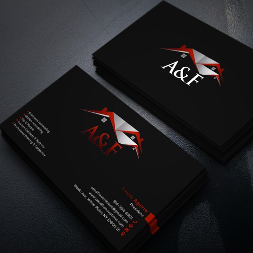 A&f logo, Logo & business card contest