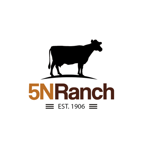 organic grass fed cattle ranch logo design | Logo design contest