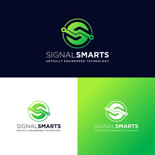 Design a Modern, Geometric Logo for Signal Smarts: We are Network and Wireless Technology Artists!! Design réalisé par cs_branding