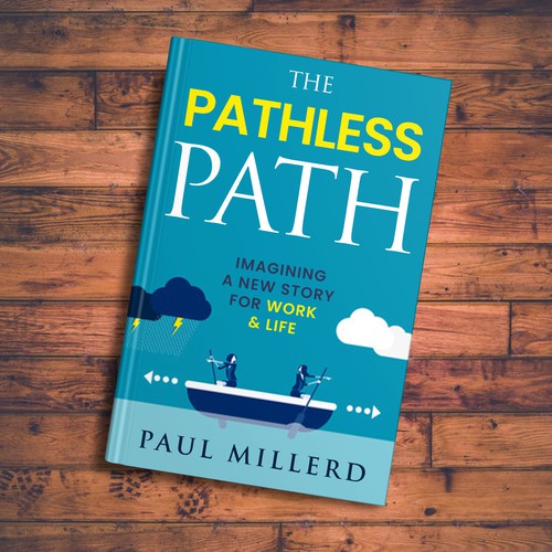 Book Cover For The Pathless Path Design by Zahari Studio