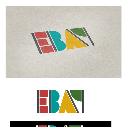 99designs community challenge: re-design eBay's lame new logo! Diseño de Studio Stoked