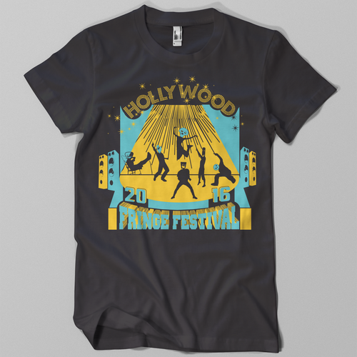 The 2016 Hollywood Fringe Festival T-Shirt Design von Vrabac