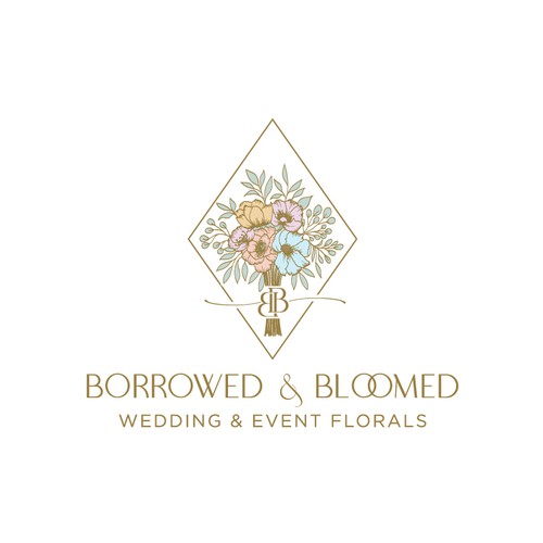 Captivating Logo for silk floral arrangement business Design by Ela Brigal