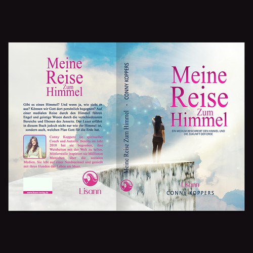 Cover for spiritual book My Journey to Heaven Design by Tayyab Artist