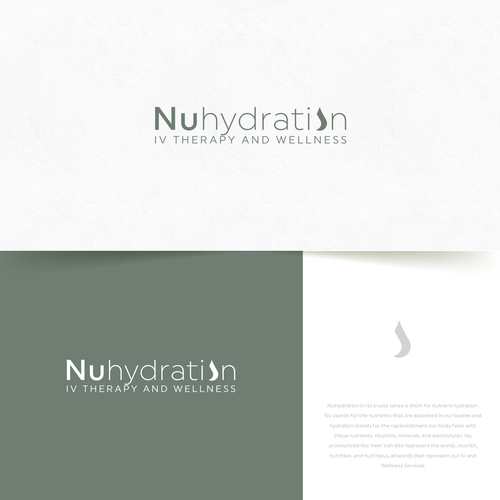 Design a modern IV hydration logo for our IV wellness brand. Ontwerp door alt_designs