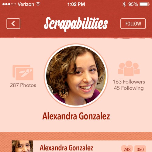 "Operation Scrapbook" - App for scrapbookers Design by Gerardo Betancourt