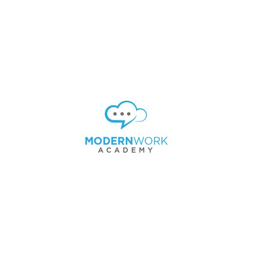Logo eLearning Plattform Microsoft Cloud (Modern Work Academy) Diseño de andreastan