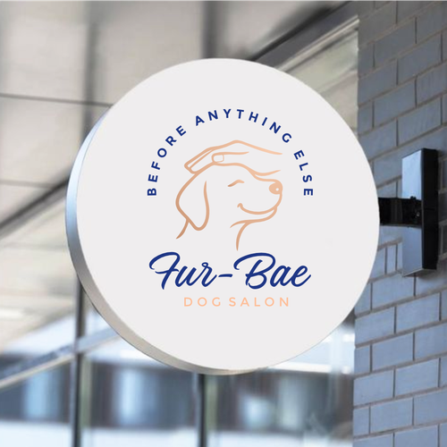 Design a logo/branding for Fur-Bae (slogan: Before Anything Else) luxury dog wellness/lifestyle biz Design by BRGHT✦