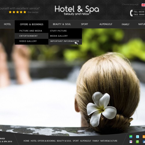 1-3 Page Website Template Design von Fresh Design
