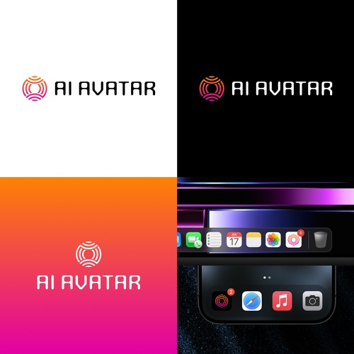 AI AVATAR - Logo for the AI companions bringing happiness Design by jeutas