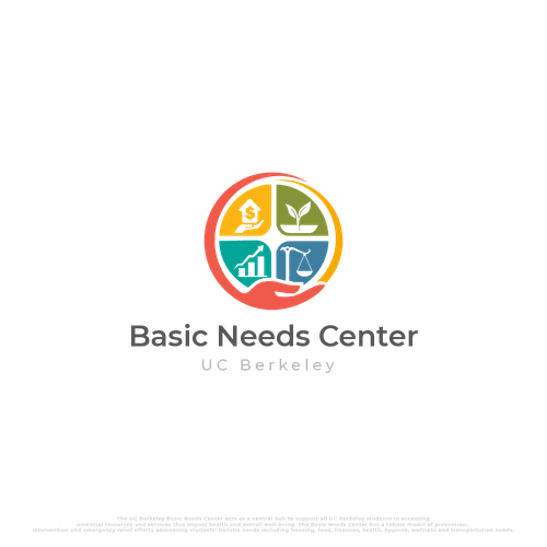Design a dynamic logo for a transformative center addressing basic needs of college students Design by ObahOlah✅