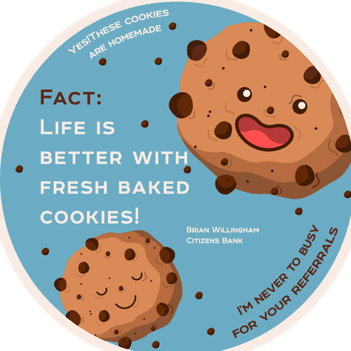 Need A Fun Sticker For Cookies Sticker Contest 99designs