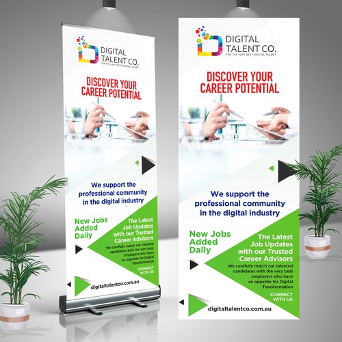 Stand Up Banner Design Design by ideasLab°