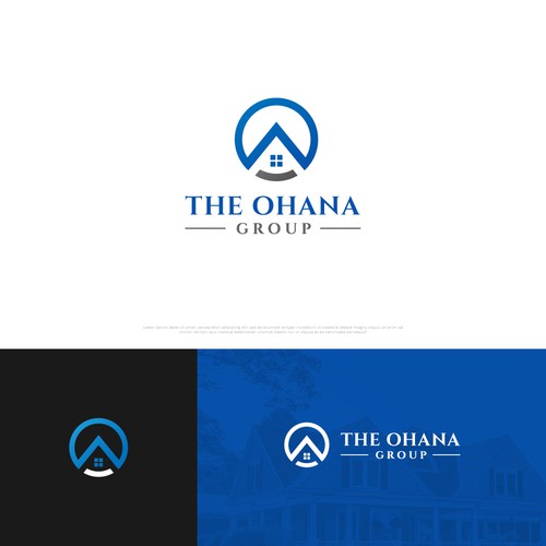 Logo for a real estate brokerage that treats you like family-ontwerp door Fector Design