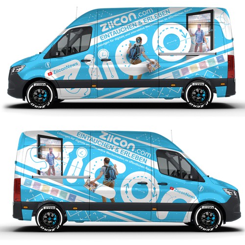 Car, truck or van wrap contest entry by AdrianC_Designer✅
