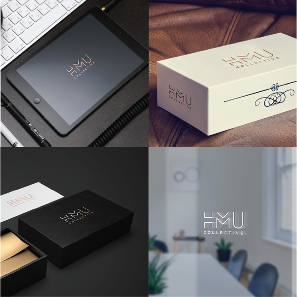 Design by § King § titled "Luxurious logo for hair and makeup artist."