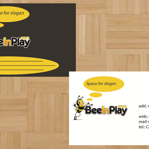 Help BeeInPlay with a Business Card Réalisé par zaabica