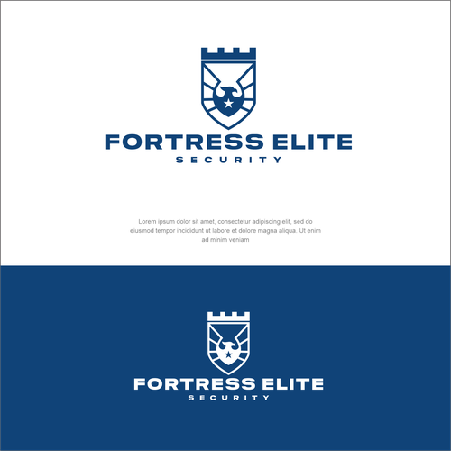 Design for High End Security Guard Company Design by Elesense