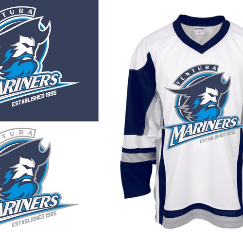 Design the crest for a youth ice hockey club (Ventura Mariners