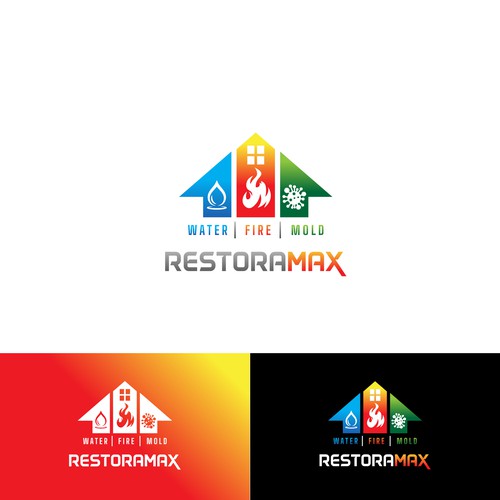 Restoration Company Branding. Design by nanda juliyan