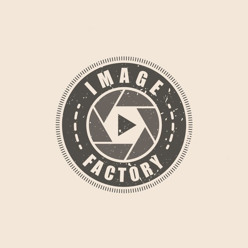 Photographer and filmmaker logo in modern style. Company is restructured and gets a new name Design by PasaiaCom