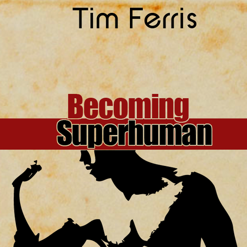 "Becoming Superhuman" Book Cover デザイン by Panama