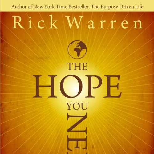 Design Rick Warren's New Book Cover Diseño de bree