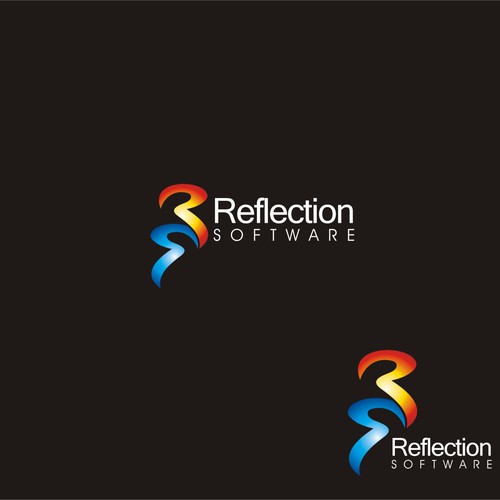Reflection Software Logo Contest Design by uday