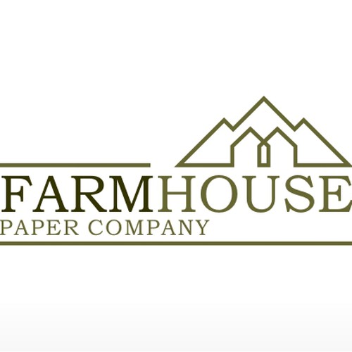 New logo wanted for FarmHouse Paper Company Diseño de Seno_so_fine