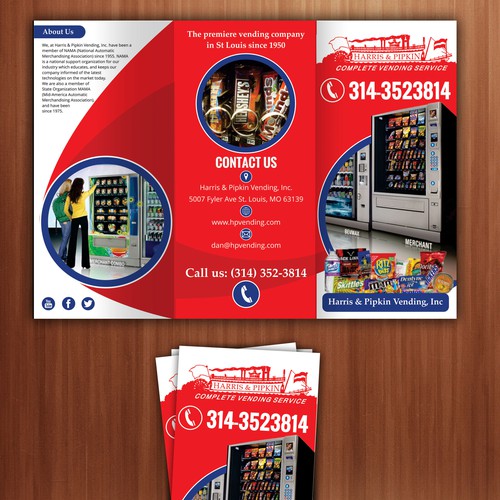 Create a Vending Brochure that is sure to grab someones attention