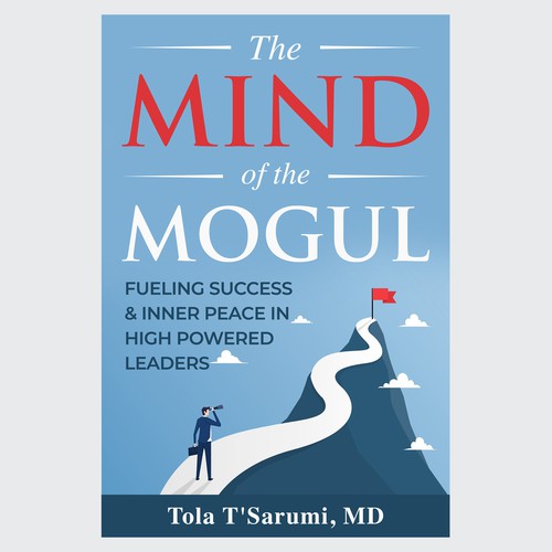 The Mind of the Mogul book cover Design by Unboxing Studio