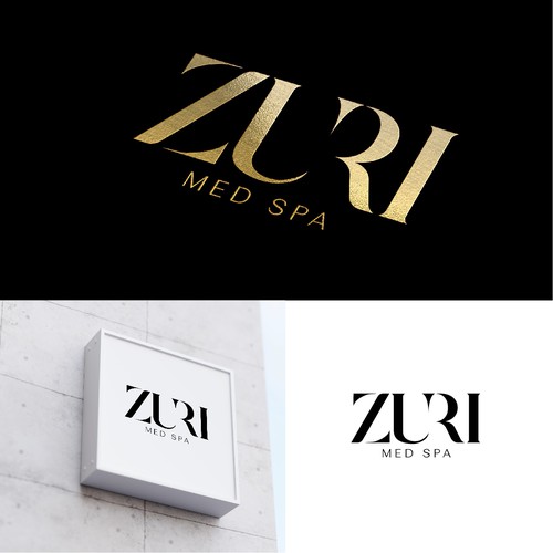 Zuri Med Spa Logo Diseño de norzone
