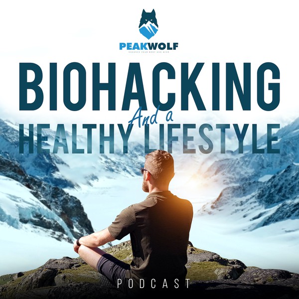 Design by inspyre⭐ titled "Podcastcover for biohacking blog"