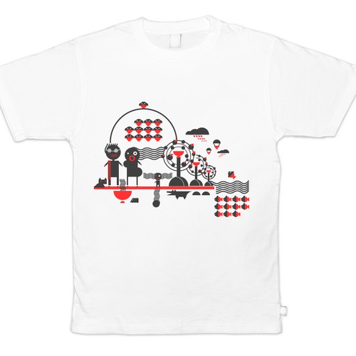 Create 99designs' Next Iconic Community T-shirt Réalisé par Motivator