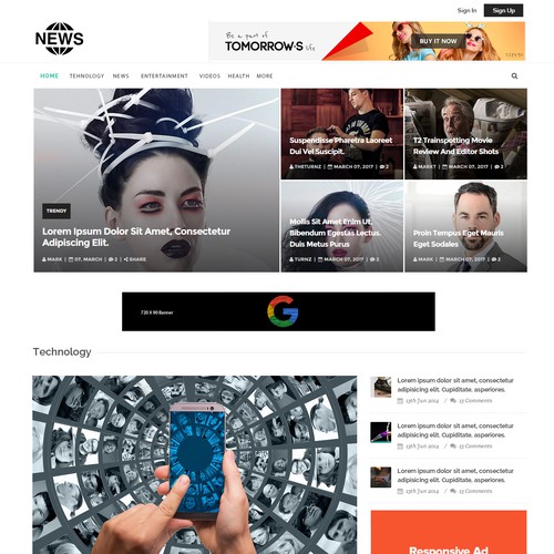 Design finalista por MarkTurnz