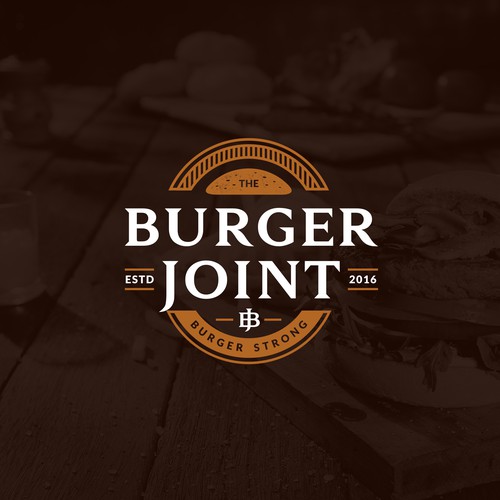 Classic, Clean and Simple Logo Design for a Burger Place.. Design by Rozak Ifandi